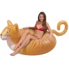 Inflatable Gofloats™ Meowzers Cat Tube Raft