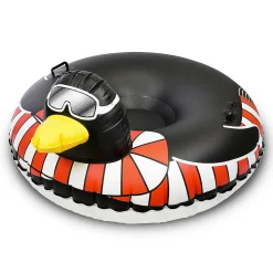 Inflatable Gofloats™ Party Penguin Winter Snow Tube