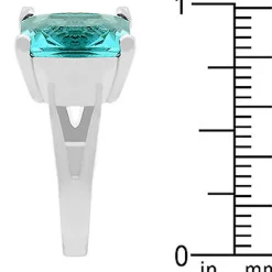 J Goodin Aqua Gypsy Ring Size 5