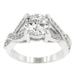 J Goodin Brilliant Twist Engagement Ring Size 6