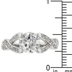 J Goodin Brilliant Twist Engagement Ring Size 6