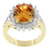 J Goodin Champagne Cambridge Elegance Ring Size 9