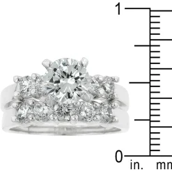 J Goodin Classic Wedding Set Size 5