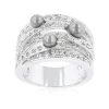 J Goodin Gray Pearl Cocktail Ring Size 11