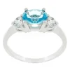 J Goodin Oval Serenade Triplet Ring Size 9