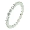 J Goodin Silver Lace Eternity Band Size 5