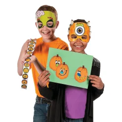 Jack-O'-Lantern Sticker Sheets - 12 Pc.