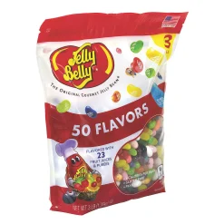 Jelly Belly 50 Flavors Jelly Beans Assortment, 3 Lb