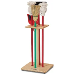 Jonti-Craft Housecleaning Set-N-Rack