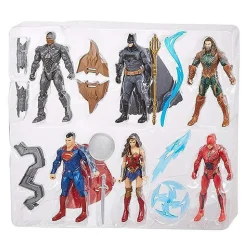 Justice League Ultimate Batman Superman Flash Aquaman Cyborg Ww Figures Mattel