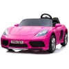 Kingtoys Porsche Panamera Pink 24V Xxl Ride On Car For Kids And Adults