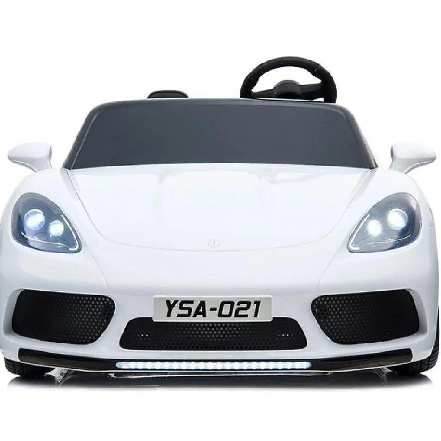 Kingtoys White 24V Porsche Panamera Style Xxl Ride On Car For Kids And Adults