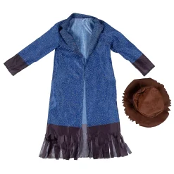 Large Posable Skeleton Scarecrow Outfit