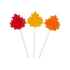 Leaf-Shaped Lollipops - 12 Pc.