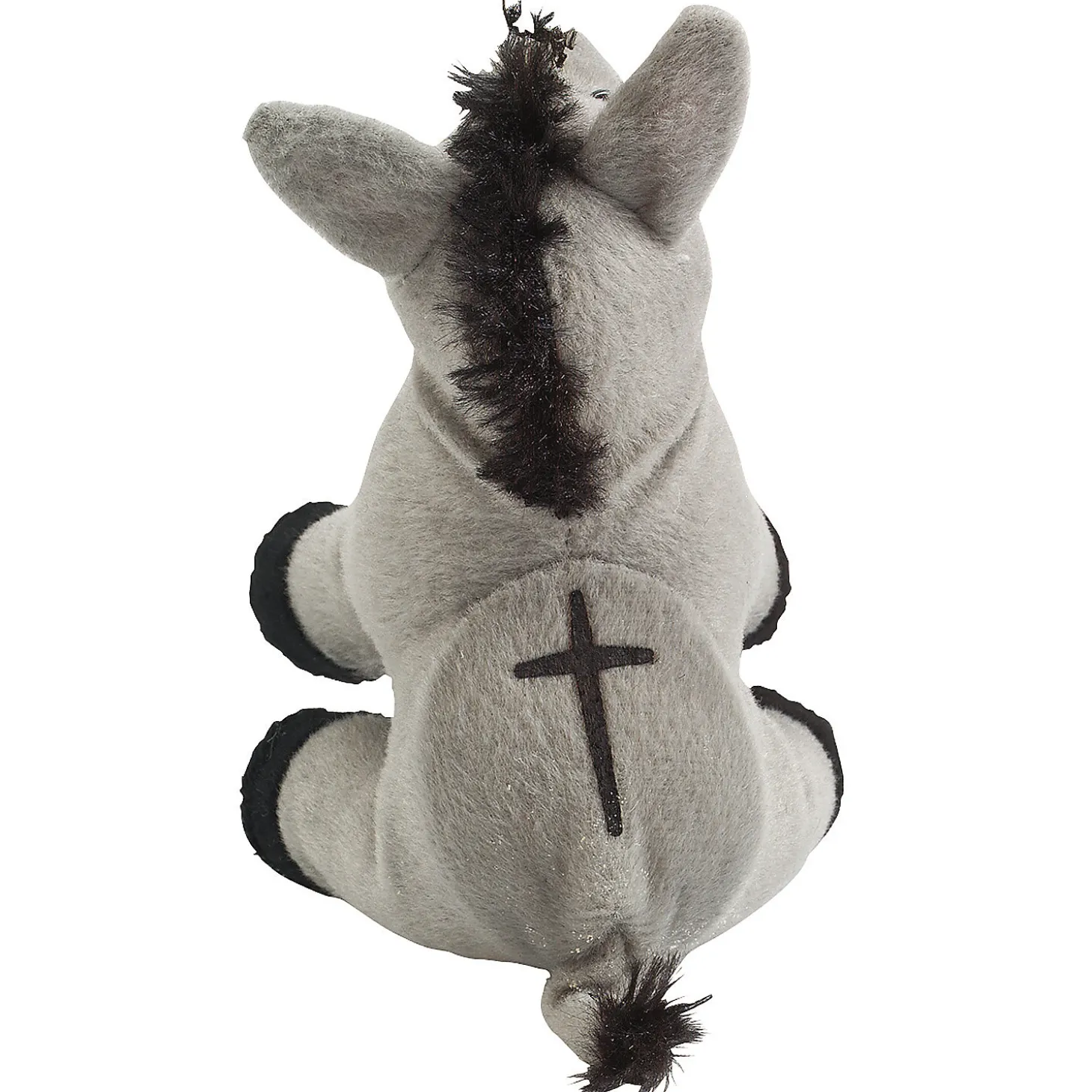 Legend Of The Christmas Stuffed Donkey With Card - 12 Pc.