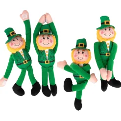 Long Arm Plush Leprechauns – 12 Pc.