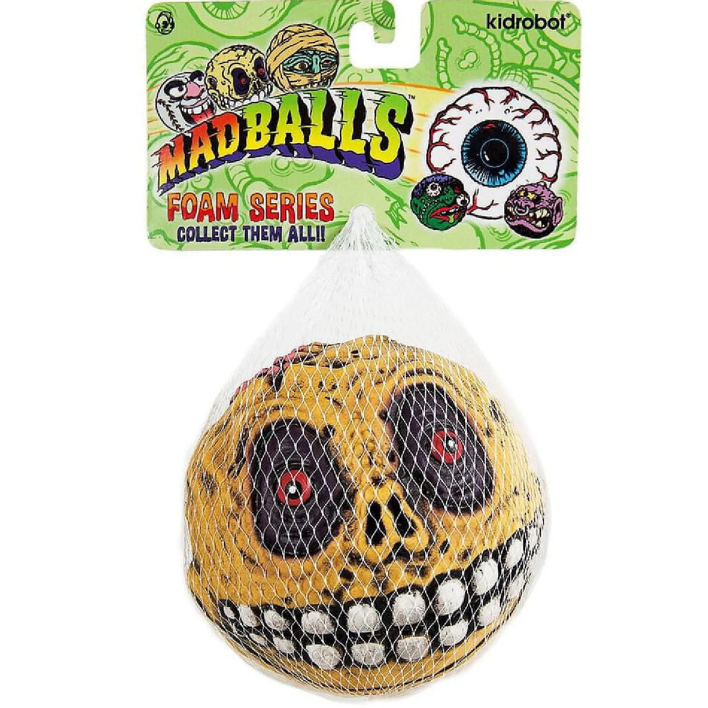 Madballs 4" Foam Figure: Skull Face