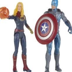 Marvel Avengers 6 Inch Action Figure Team Pack Captain America & Captain Marvel