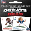 Masterpieces Buffalo Bills All-Time Greats Playing Cards