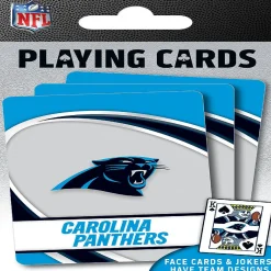 Masterpieces Carolina Panthers Playing Cards