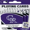 Masterpieces Colorado Rockies Playing Cards