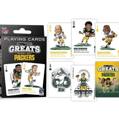 Masterpieces Green Bay Packers All-Time Greats Playing Cards