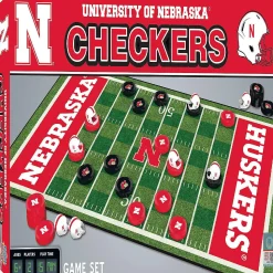 Masterpieces Nebraska Checkers Folding Box