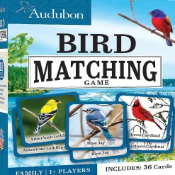 Masterpieces Officially Licensed Audubon Picture Matching Card Game For Kids And Families