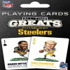 Masterpieces Pittsburgh Steelers All-Time Greats Playing Cards