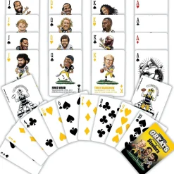 Masterpieces Pittsburgh Steelers All-Time Greats Playing Cards