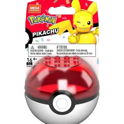 Mega Construx Pokemon Pikachu Construction Set, Building Toys For Kids (Gvk60)