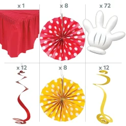 Mickey Mouse Trunk-Or-Treat Decorating Kit - 139 Pc.