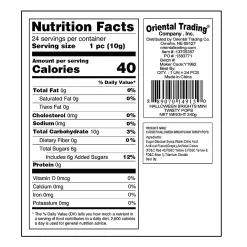 Mini Brights Halloween Twisty Lollipops - 24 Pc.