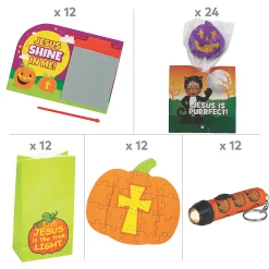 Mini Halloween Faith Boo Bag Kit For 12
