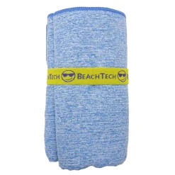 Minxny - Compact, Quick Drying Beach Towel- Blue Heather