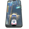 Mobile Arcade Virtual Racer: Purple/White