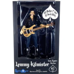 Motorhead Lemmy Kilmister Deluxe Figure Rickenbacker Guitar Eagle