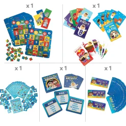 Nativity Classroom Or Game Night Assortment - 5 Games