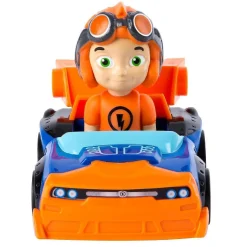 Nickelodeon Rivets Rusty Racer Orange Car Collectible Kids Toy Spin Master