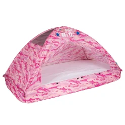 Pacific Play Tents Pink Camo Bed Tent - Twin Size