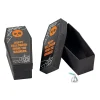 Personalized Mini Coffin Box With Lid Kit - 12 Pc.