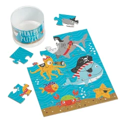 Pirate Animal Puzzles - Set Of 12