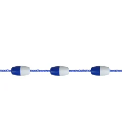 Pool Central 25' Blue And White Safety Depth Marker Rope With Floating Buoys