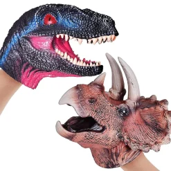Popfun Prehistoric-Hand-Puppets