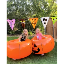 Pumpkin Inflatable Body Bopper Set