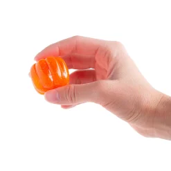 Pumpkin-Shaped Bouncy Balls - 12 Pc.
