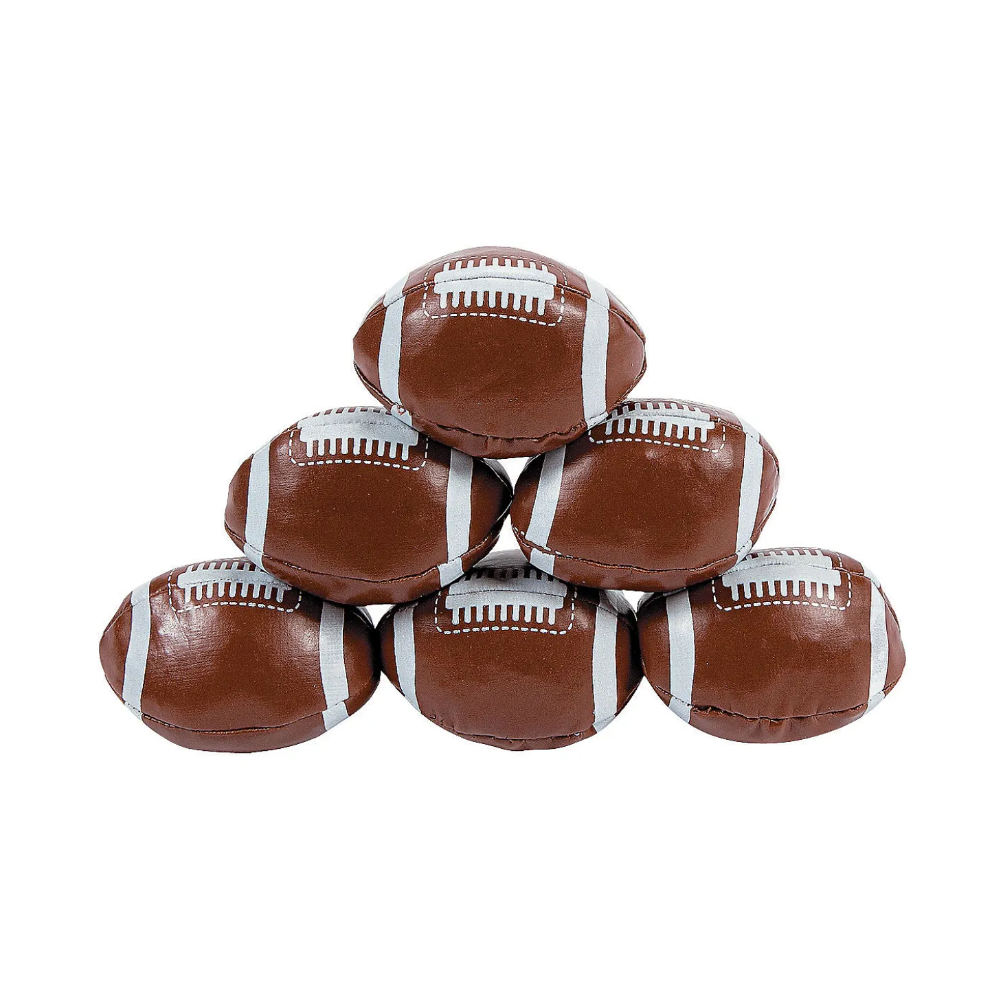 Realistic Football Kickballs - 12 Pc.