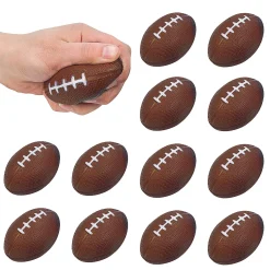 Realistic Football Stress Balls - 12 Pc.