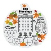 Religious Fall Activity Placemats – 12 Pc.