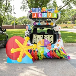 Religious Game Night Trunk-Or-Treat Decorating Kit - 39 Pc.